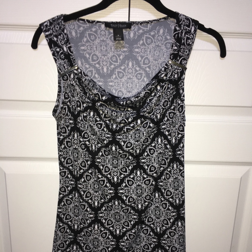 WHITE HOUSE|BLACK MARKET COWELL NECK TANK  TOP - Picture 7 of 7